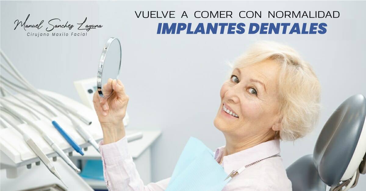 ≫ Vuelve a comer con normalidad con IMPLANTES DENTALES ✅